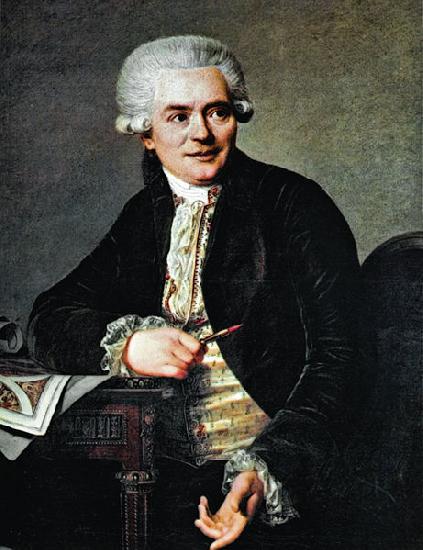 Antoine Vestier Portrait of Johann Heinrich Riesener France oil painting art